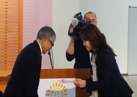 福祉車両 寄贈01